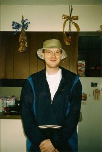 After getting my first pair of glasses (early 2000)